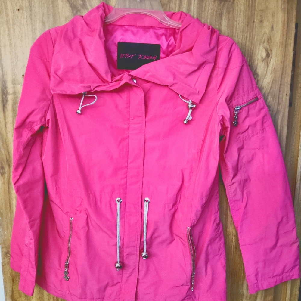 Betsey Johnson  Utility Windbreaker Jacket